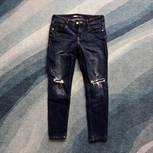 Old Navy Distressed Rockstar Super Skinny Women Jeans